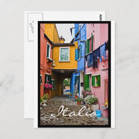 Italien Postkarte (Vorne/Hinten)