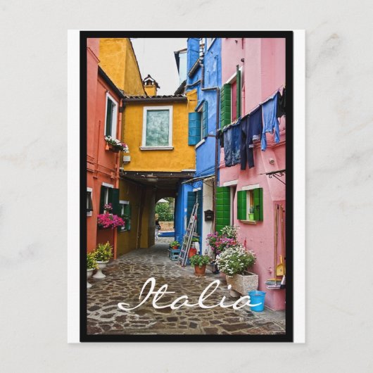 Italien Postkarte (Vorderseite)