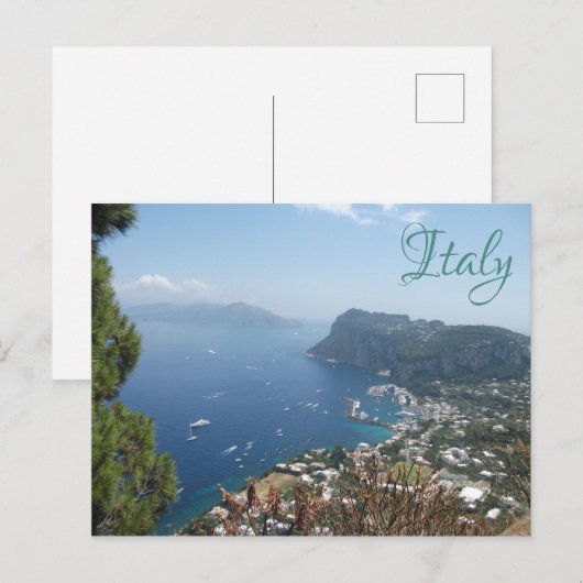 Italien Postkarte (Vorne/Hinten)
