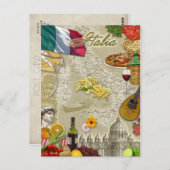 Italien Postkarte (Vorne/Hinten)