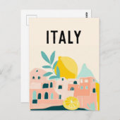 Italien Postkarte (Vorne/Hinten)