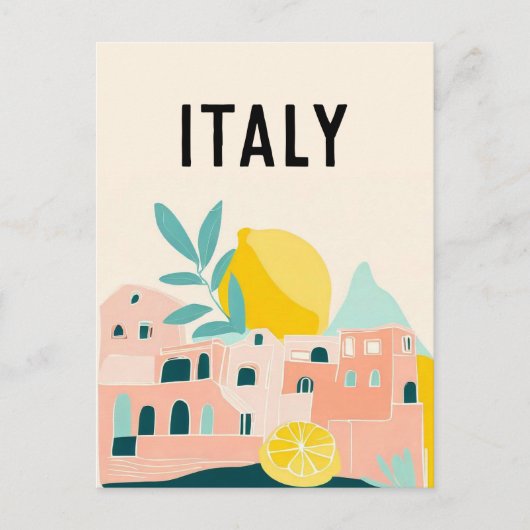 Italien Postkarte (Vorderseite)