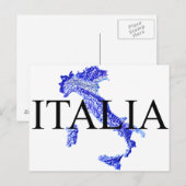 Italien Postkarte (Vorne/Hinten)