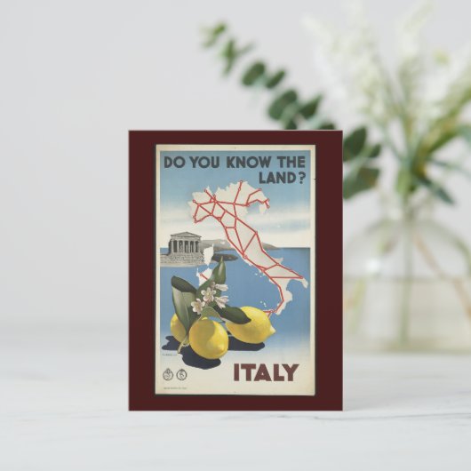 Italien Postkarte (Stehend Vorderseite)