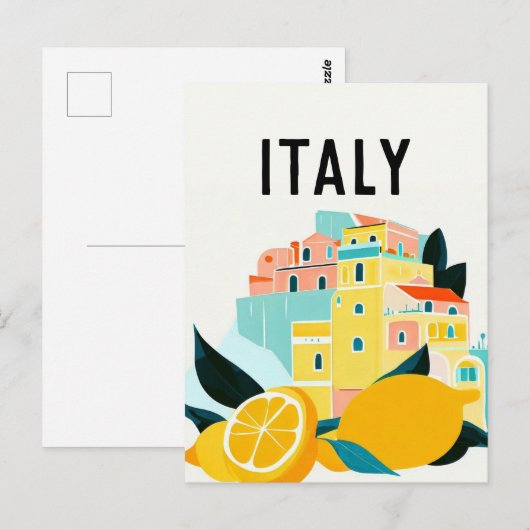 Italien Postkarte (Vorne/Hinten)