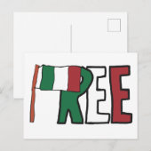 Italien Postkarte (Vorne/Hinten)