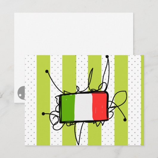 Italien Postkarte (Vorne/Hinten)