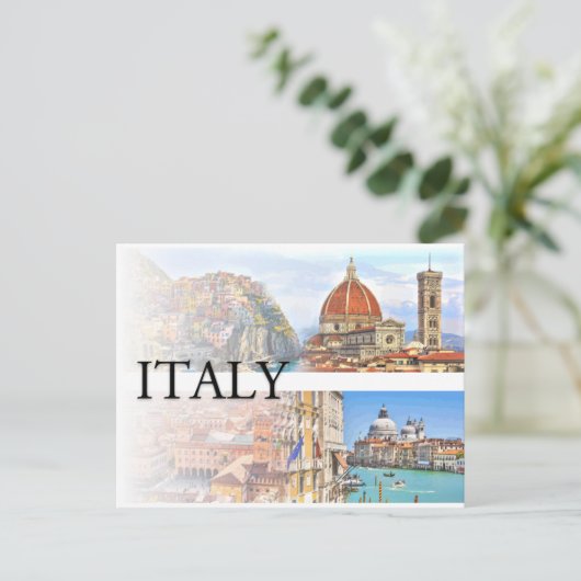 Italien Postkarte (Stehend Vorderseite)