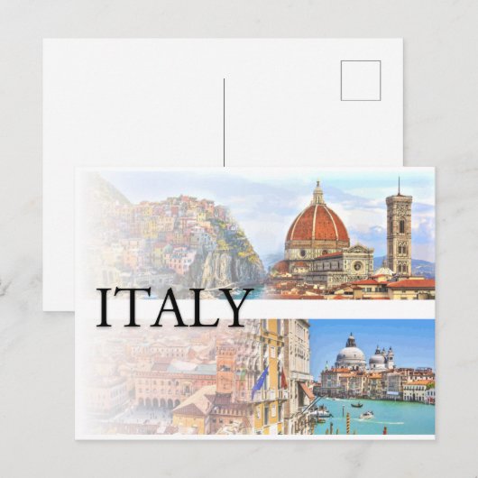 Italien Postkarte (Vorne/Hinten)