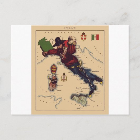 Italien Postkarte (Vorderseite)