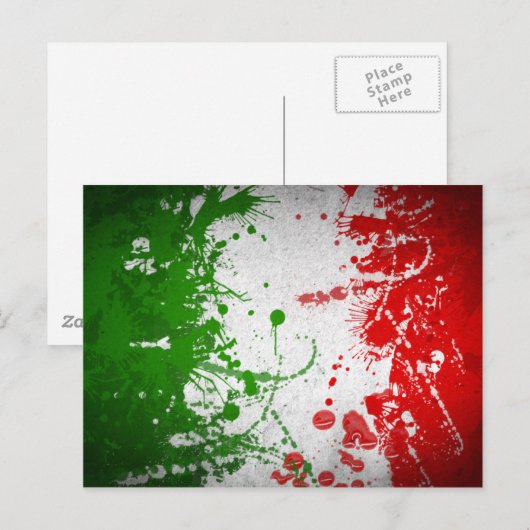 Italien Postkarte (Vorne/Hinten)