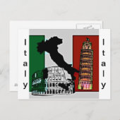 Italien Postkarte (Vorne/Hinten)