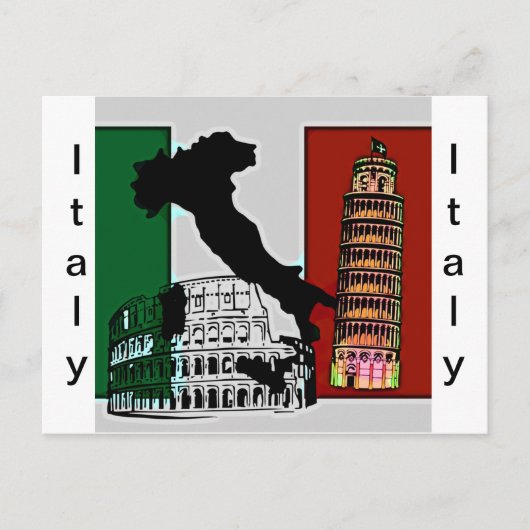 Italien Postkarte (Vorderseite)