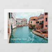 Italien Postkarte (Vorne/Hinten)