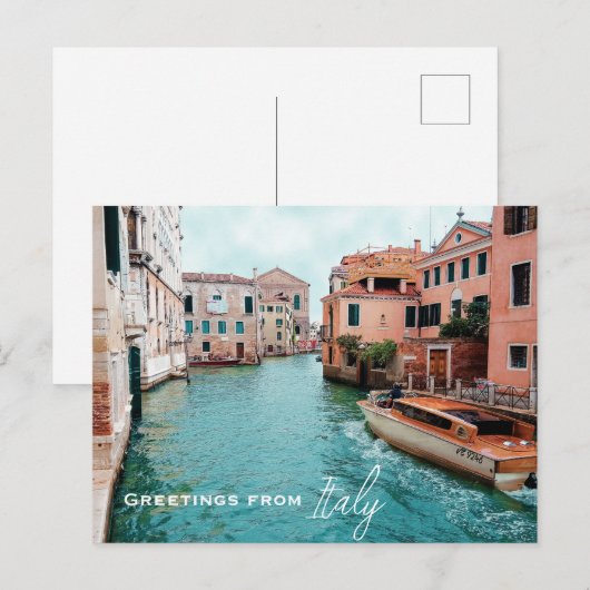 Italien Postkarte (Vorne/Hinten)