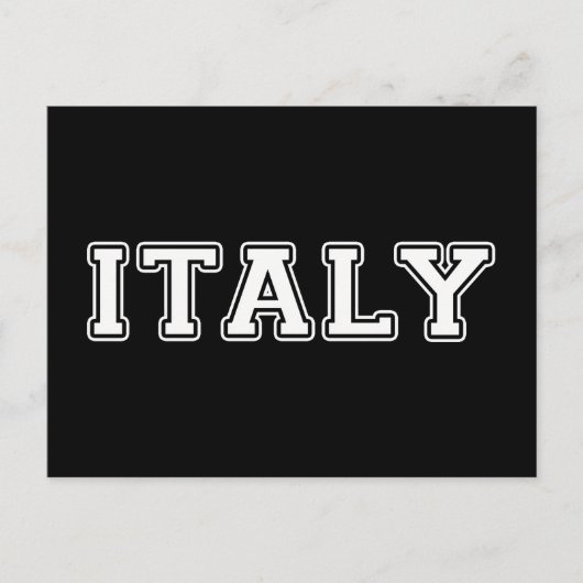 Italien Postkarte (Vorderseite)