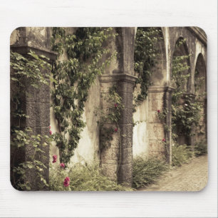 Italien, Provinz Brescia, Gardone Riviera. Garten Mousepad