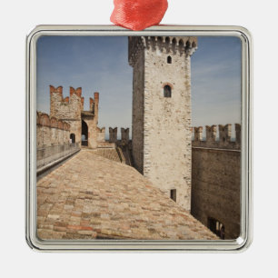 Italien, Provinz Brescia, Sirmione. Castello 4 Silbernes Ornament
