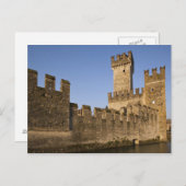 Italien, Provinz Brescia, Sirmione. Castello Postkarte (Vorne/Hinten)