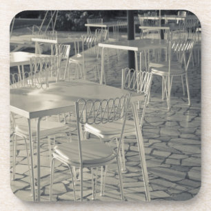 Italien, Provinz Brescia, Sirmione. Seecafé Getränkeuntersetzer
