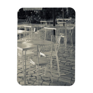 Italien, Provinz Brescia, Sirmione. Seecafé Magnet