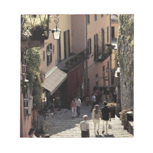 Italien, Provinz Como, Bellagio. Salita 2 Notizblock
