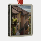 Italien, Provinz Como, Bellagio. Salita Silbernes Ornament (Rechts)