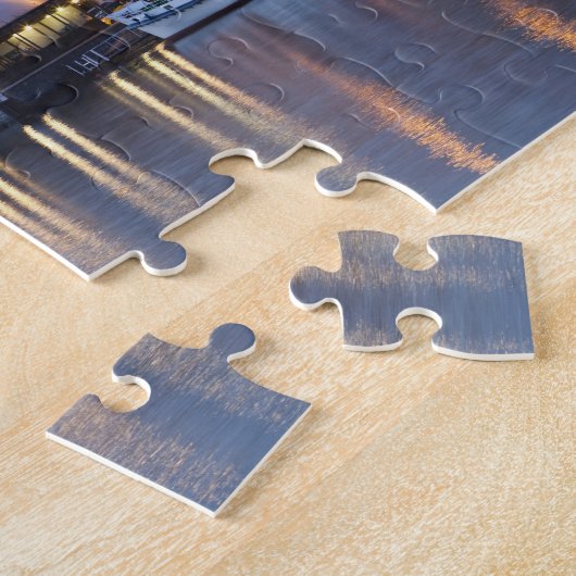 Italien, Provinz Como, Bellagio. Stadtsicht, Puzzle (Seite)