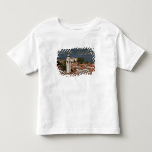 Italien, Provinz Como, Menaggio. Stadtansicht und Kleinkind T-shirt