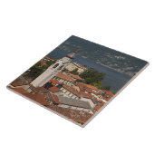 Italien, Provinz Como, Menaggio. Stadtblick und 2 Fliese (Seite)