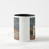 Italien, Provinz Como, Menaggio. Stadtblick und 2 Tasse (Zentrum)