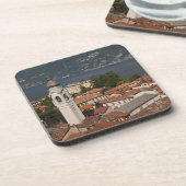 Italien, Provinz Como, Menaggio. Stadtblick und 2 Untersetzer (Linke Seite)