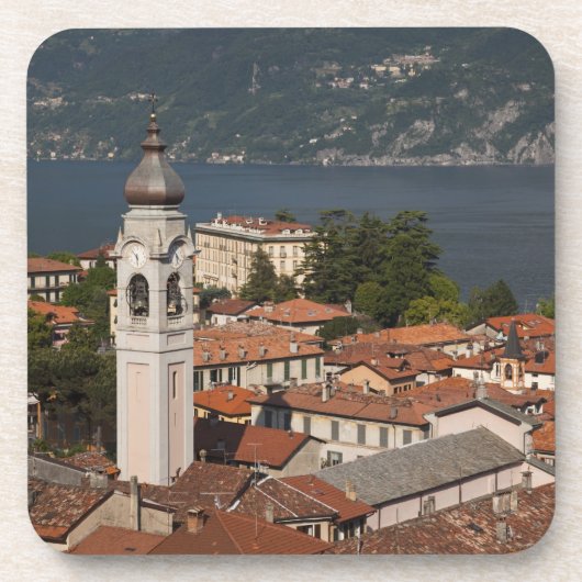 Italien, Provinz Como, Menaggio. Stadtblick und 2 Untersetzer (Vorderseite)