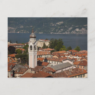 Italien, Provinz Como, Menaggio. Stadtsicht und 2 Postkarte