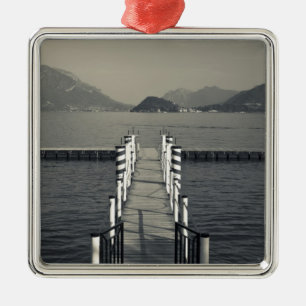 Italien, Provinz Como, Tremezzo. Seebrücke. Ornament Aus Metall