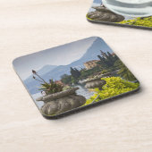 Italien, Provinz Lecco, Varenna. Villa Monastero,  Getränkeuntersetzer (Linke Seite)