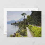 Italien, Provinz Lecco, Varenna. Villa Monastero, Postkarte (Vorne/Hinten)