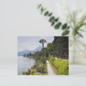 Italien, Provinz Lecco, Varenna. Villa Monastero, Postkarte (Stehend Vorderseite)