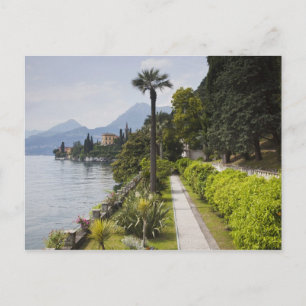 Italien, Provinz Lecco, Varenna. Villa Monastero, Postkarte
