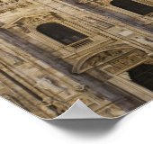 Italien, Provinz Mailand, Mailand. Kathedrale von  Poster (Ecke)