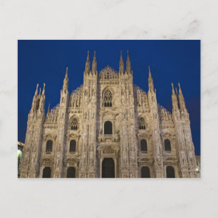 Italien, Provinz Mailand, Mailand. Kathedrale von  Postkarte