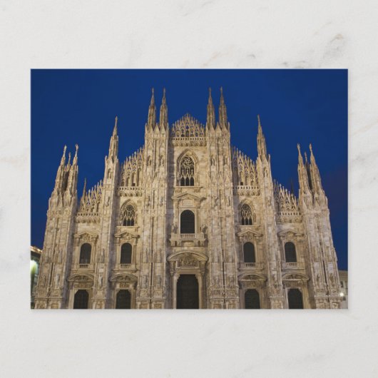 Italien, Provinz Mailand, Mailand. Kathedrale von  Postkarte (Vorderseite)