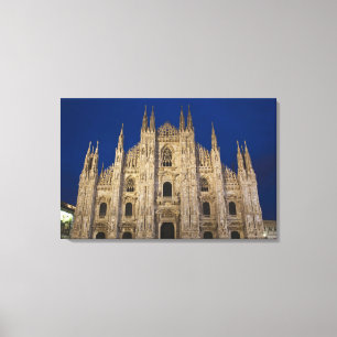 Italien, Provinz Mailand, Mailand. Mailänder Dom, Leinwanddruck