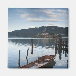 Italien, Provinz Novara, Orta San Giulio. Isola Magnet