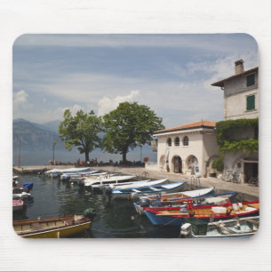 Italien, Provinz Verona, Malcesine. Cassone alt Mousepad
