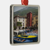 Italien, Provinz Verona, Malcesine. Klasse alt 2 Ornament Aus Metall (Rechts)