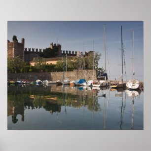 Italien, Provinz Verona, Torri del Benaco. Il Poster