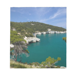 Italien, Puglia, Promontorio del Gargano, Testa Notizblock