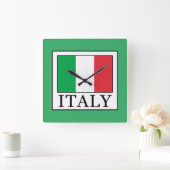 Italien Quadratische Wanduhr (Zuhause)