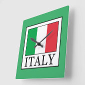 Italien Quadratische Wanduhr (Winkel)